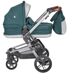 Коляска модульная 2 в 1 Farfello Zuma Duo Comfort (ZDC-12 Изумрудный)