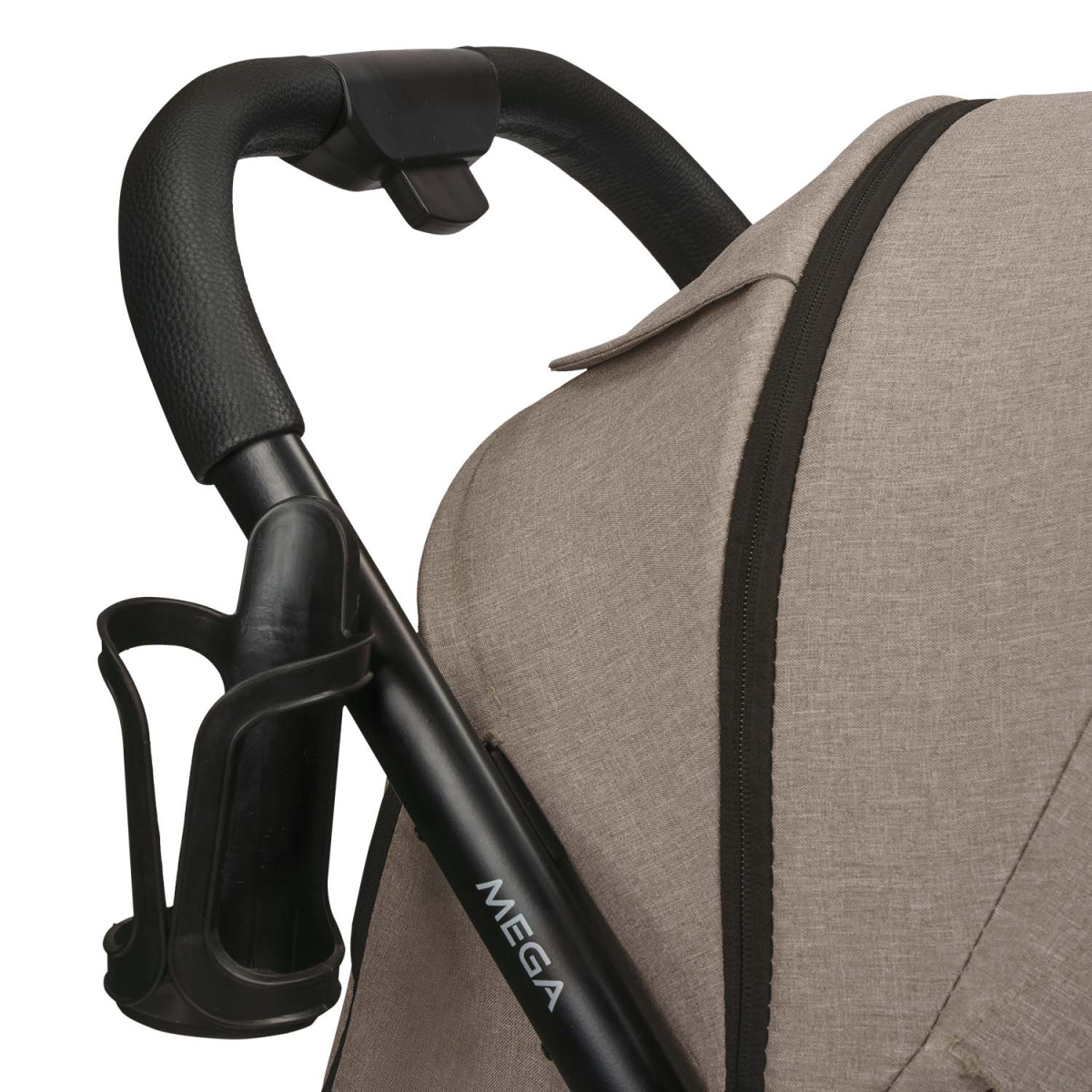 Коляска прогулочная Indigo MEGA бежевый