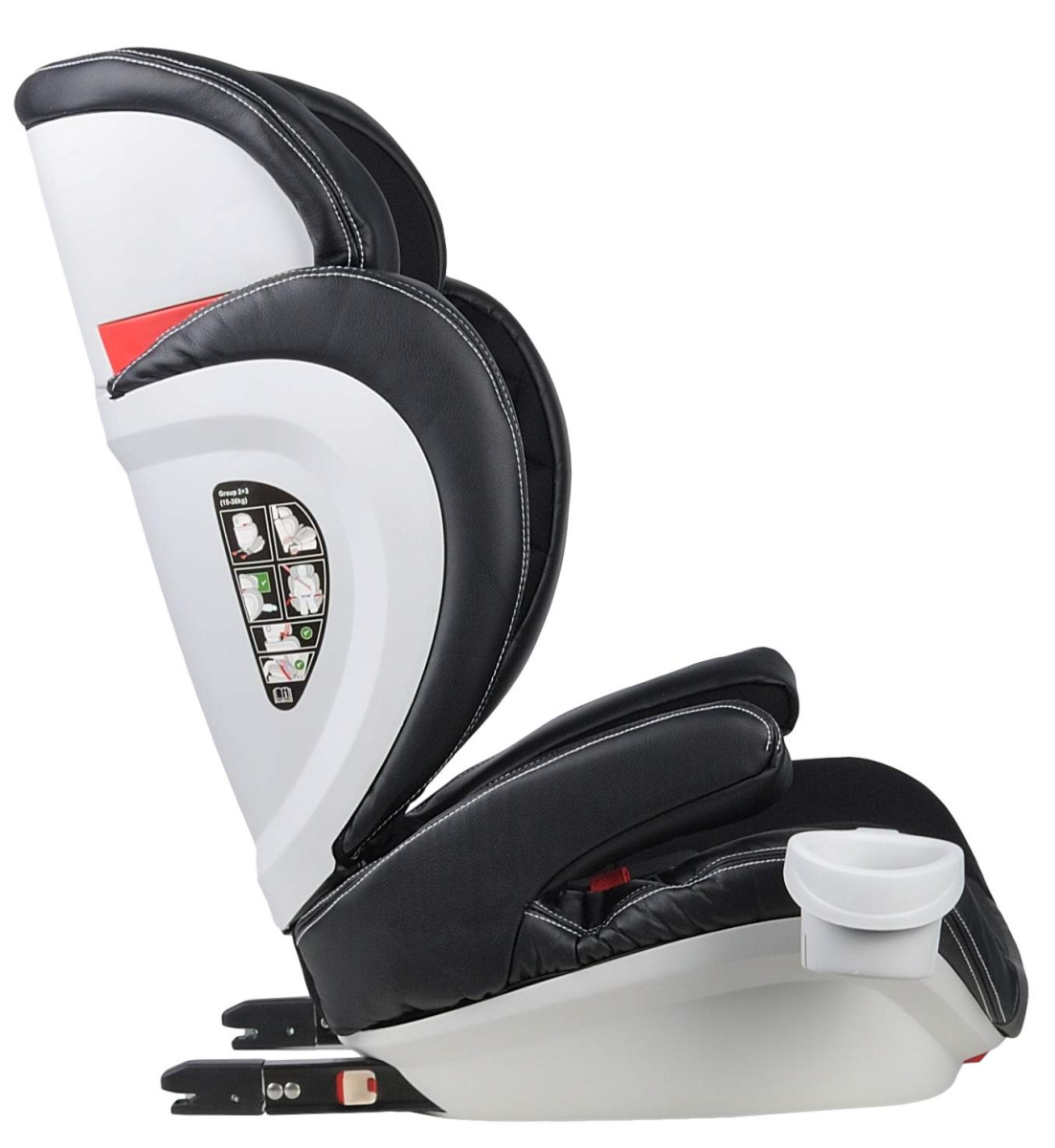 Автокресло детское Farfello CS-004 чёрный black YB802A-b