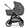 Коляска 3 в 1 Inglesina Aptica New 2025 + Автокресло Inglesina Darwin i-Size (0-13 кг), Velvet Grey (Темно-серый)