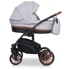 Коляска 2 в 1 Riko Piano 01 серый