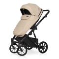 Коляска 3 в 1 Riko Basic Montana Ecco 15 Ivory beige бежевый