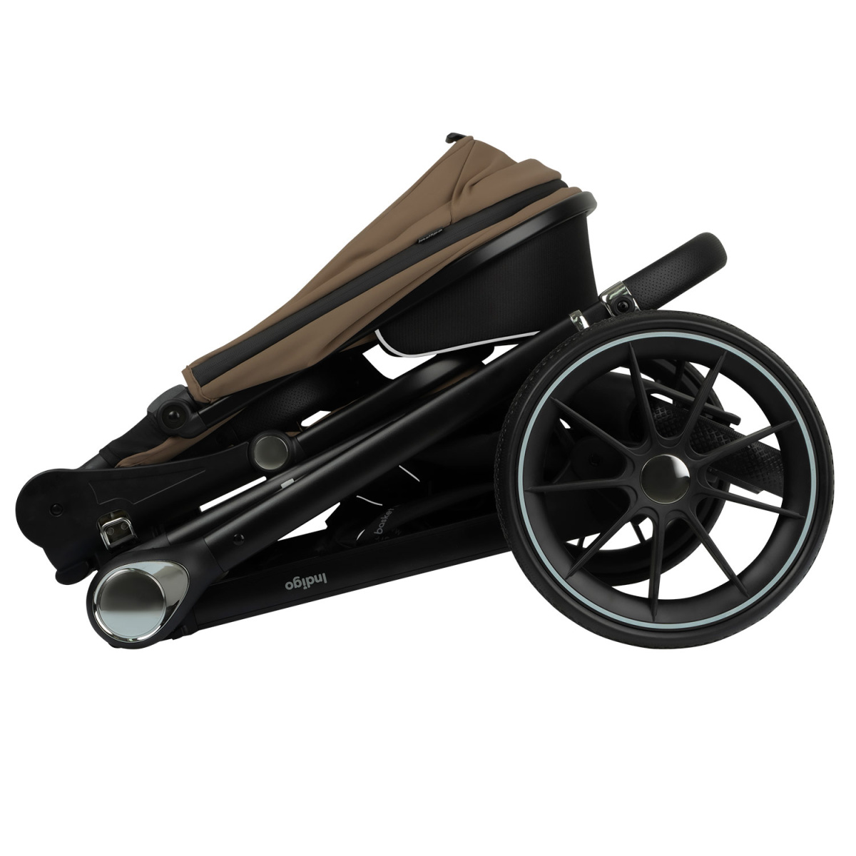 Коляска прогулочная Indigo GLOSS темно-бежевый