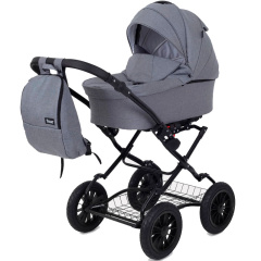 Коляска 2 в 1 Rant Siena Classic 2024 07 серый