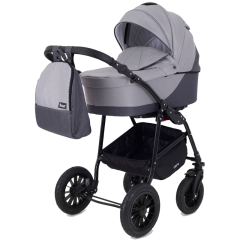 Коляска Rant Siena 2024 02 темно-серый - светло-серый