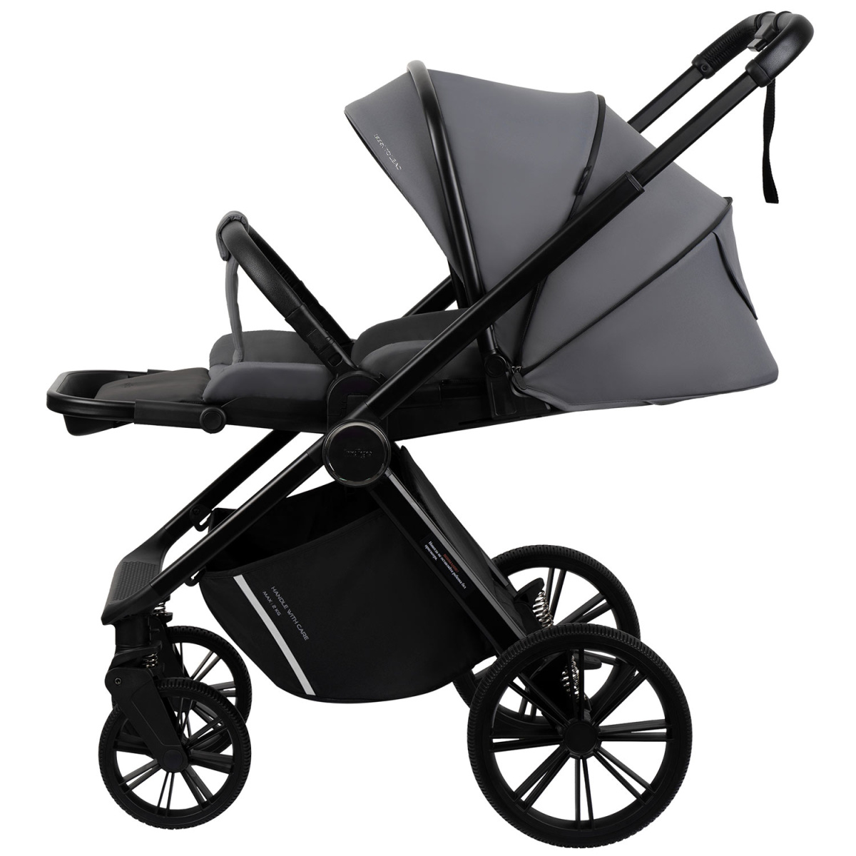 Коляска 2 в 1 Indigo STING темно-серый