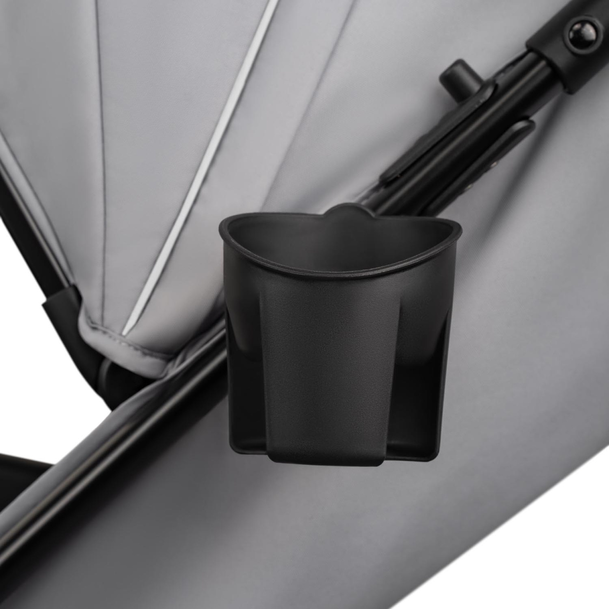 Коляска прогулочная Indigo EPICA XL AIR с сумкой светло-серый