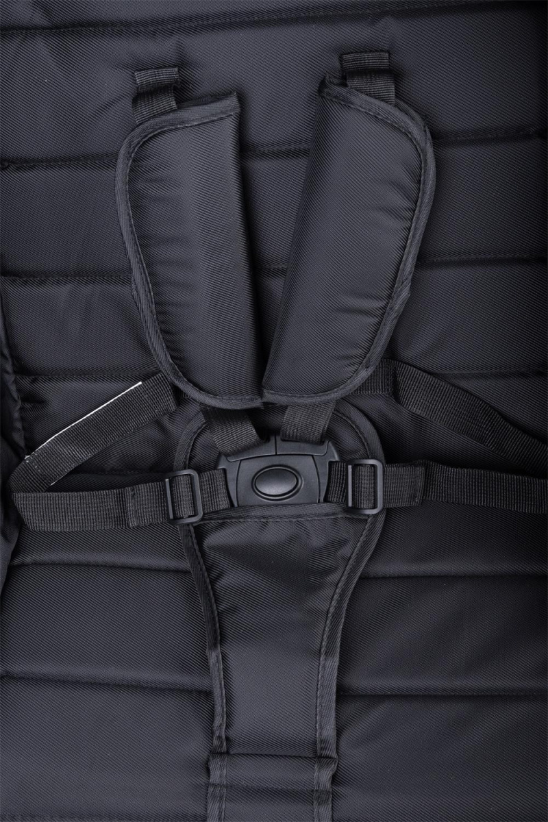 Коляска детская прогулочная Farfello Bino Angel Comfort (Rich black / Черный)