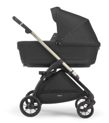 Коляска 3 в 1 Inglesina Electa с подставкой под люльку Stand Up, Upper Black