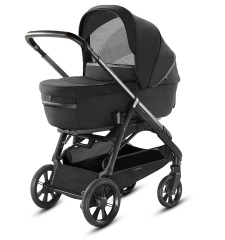 Коляска 3 в 1 Inglesina Aptica  с подставкой под люльку Stand Up, Mystic Black