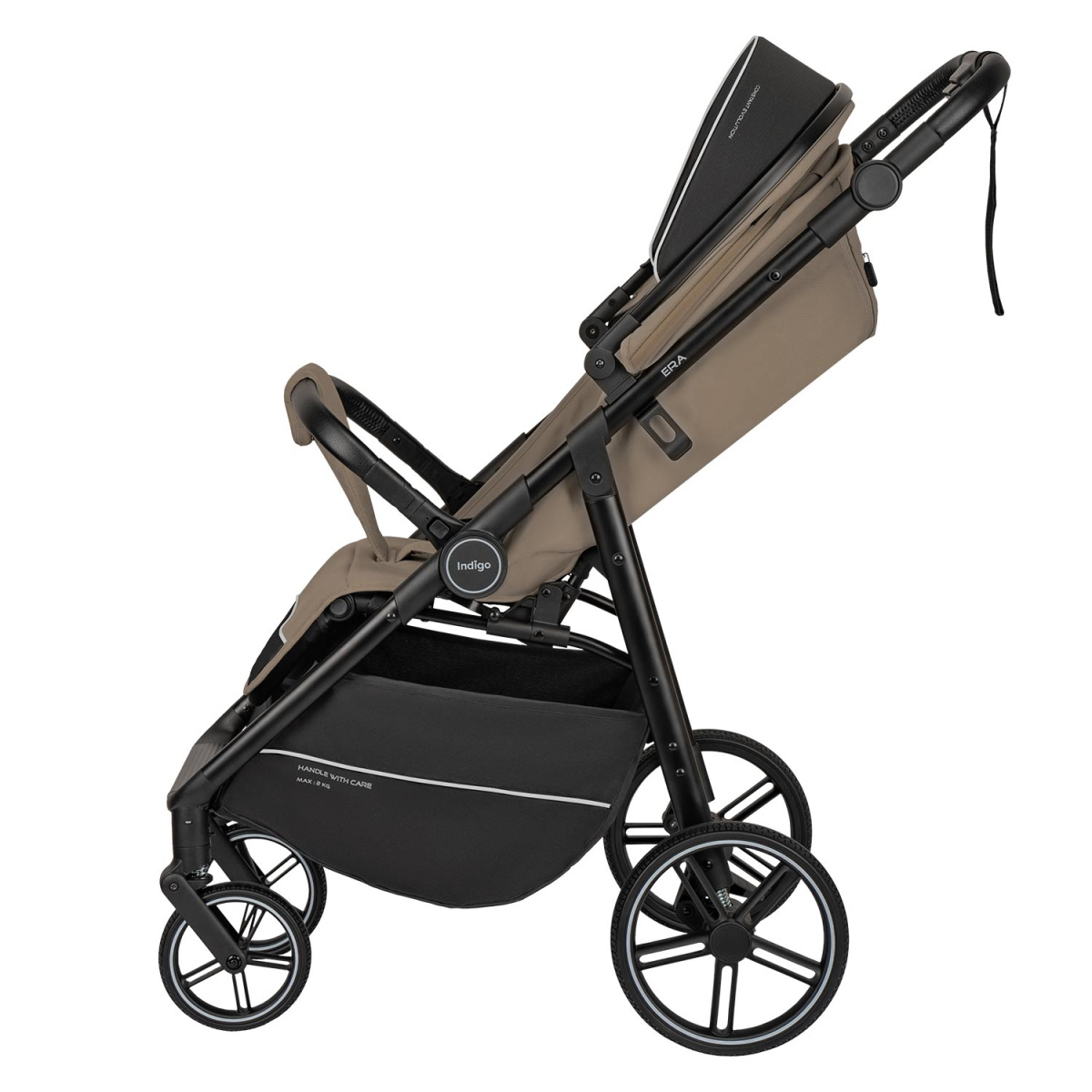 Коляска прогулочная Indigo ERA бежевый
