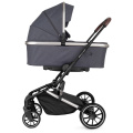 Коляска 2 в 1 Rant Brilliant Jet Carbon темно-серый