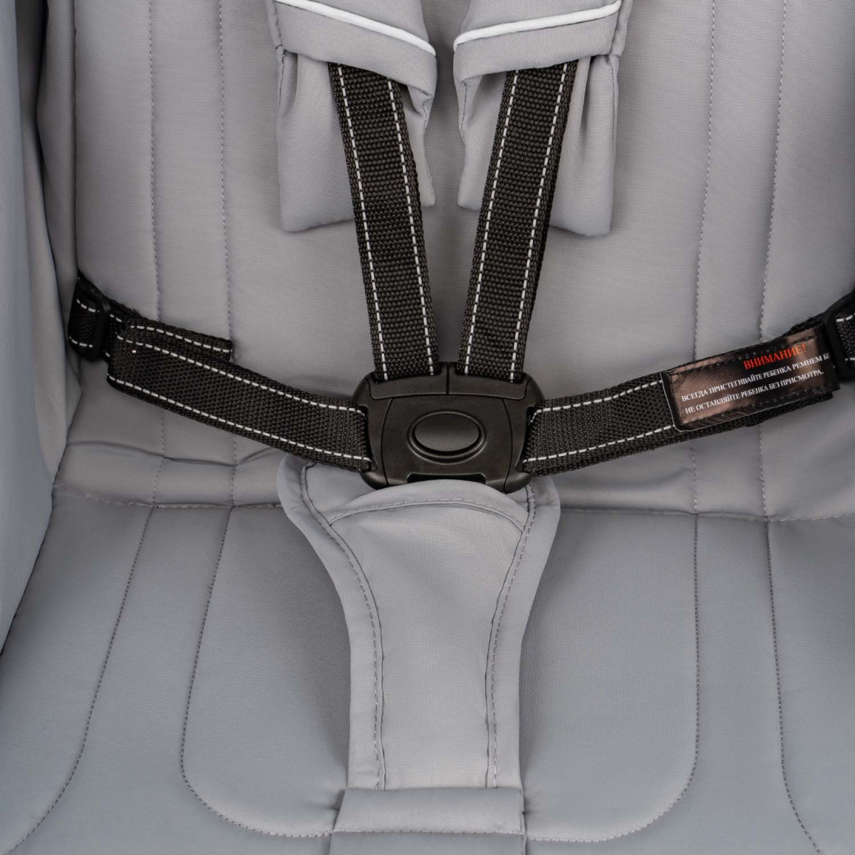 Коляска прогулочная Indigo EPICA XL AIR с сумкой светло-серый