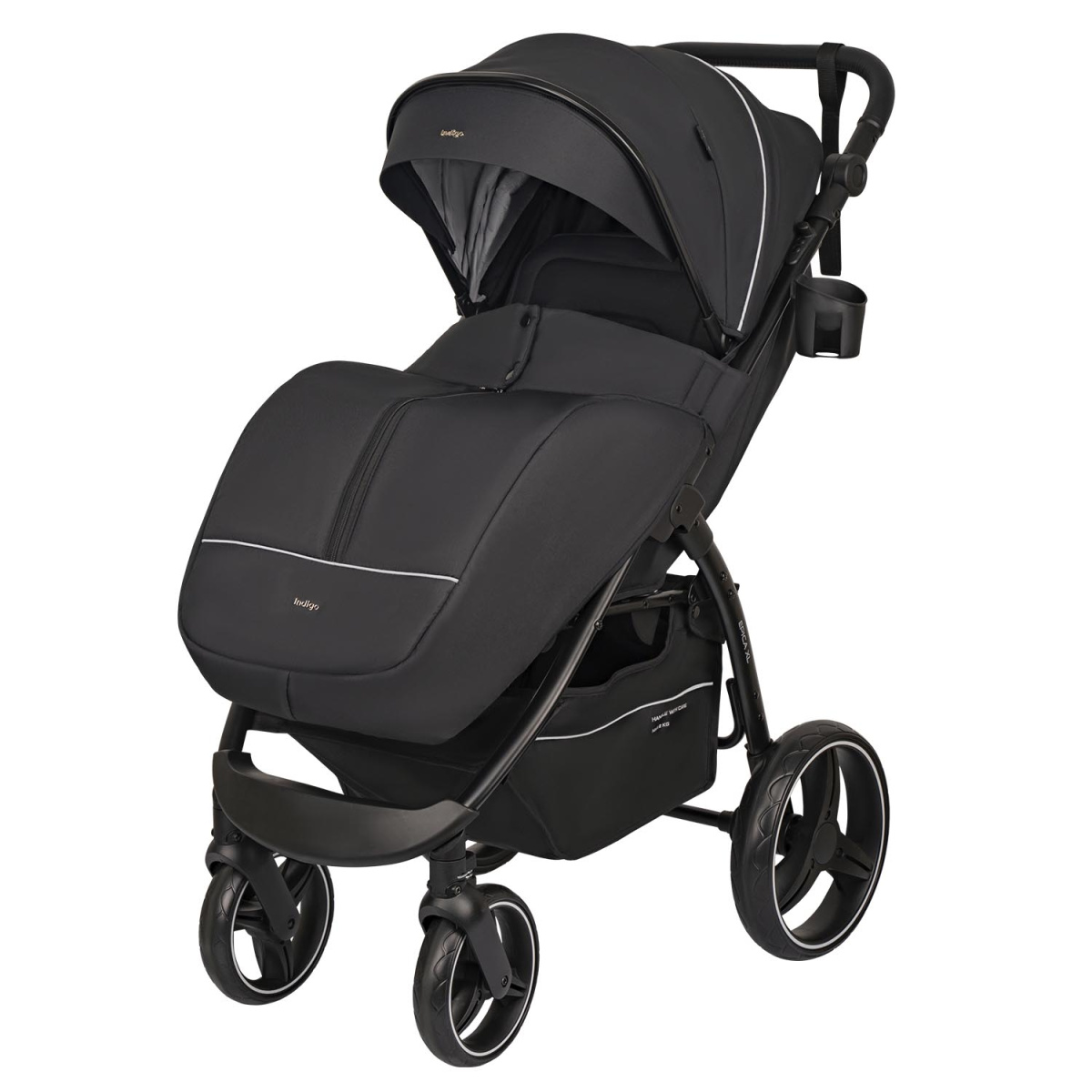 Коляска прогулочная Indigo EPICA XL черный