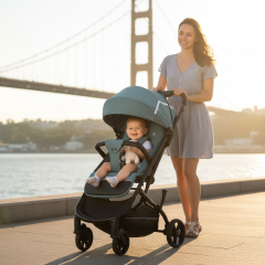 Коляска прогулочная Indigo MEGA зеленый