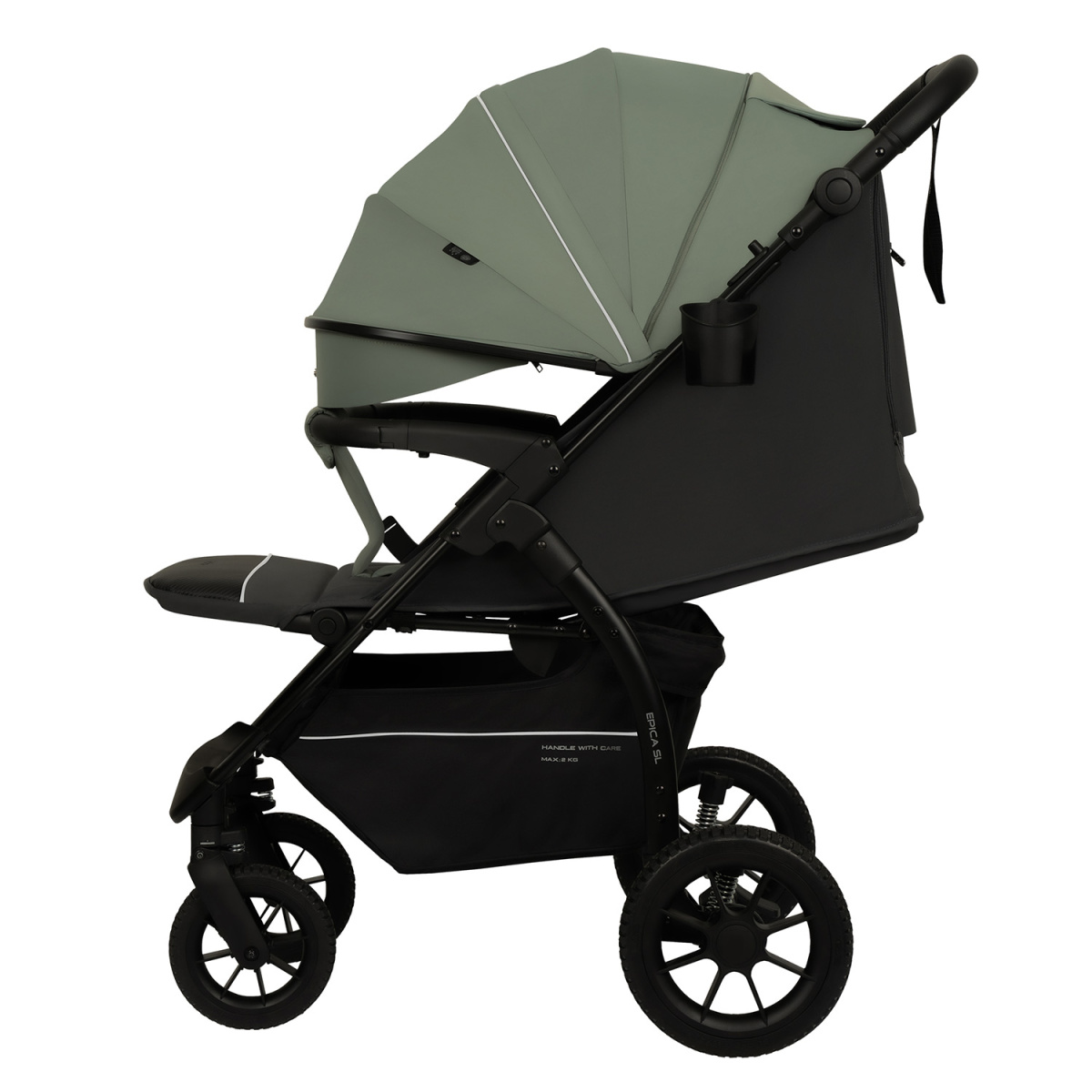 Коляска прогулочная Indigo EPICA SL, зеленый