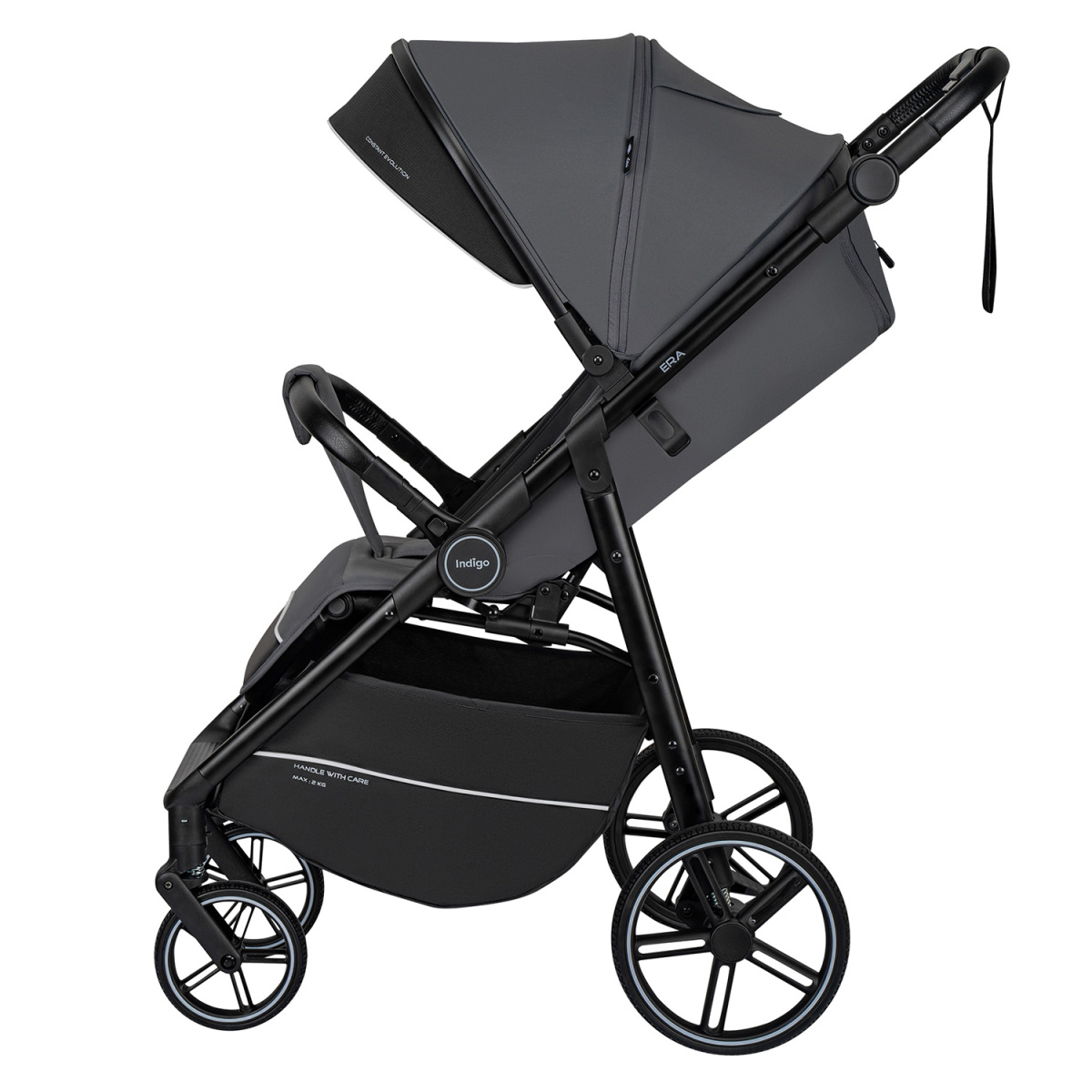 Коляска прогулочная Indigo ERA темно-серый