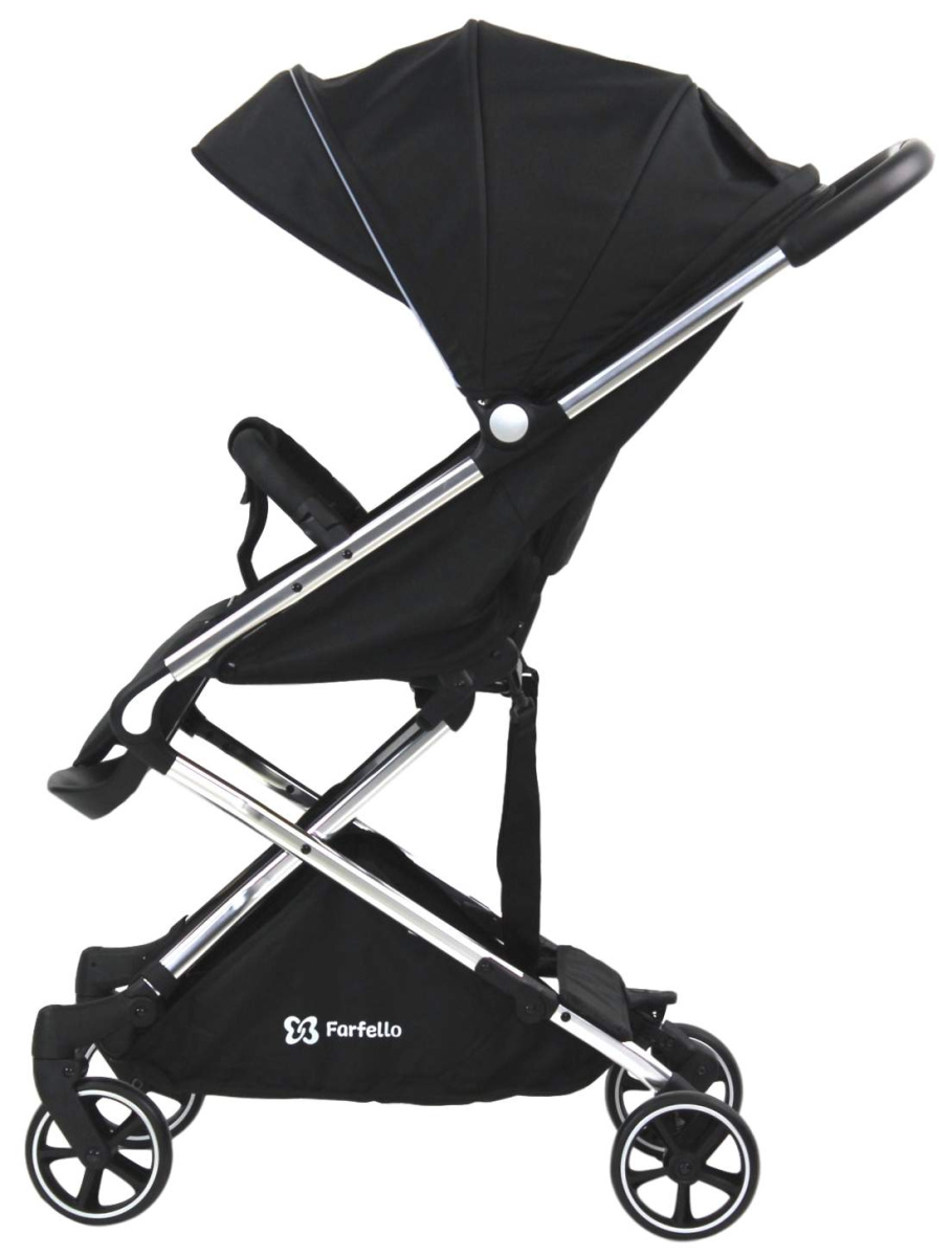 Коляска детская прогулочная Farfello Bliss (Black/Черный)