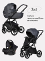 Коляска 3 в 1 Riko Basic Montana X Ecco 24 Graphite