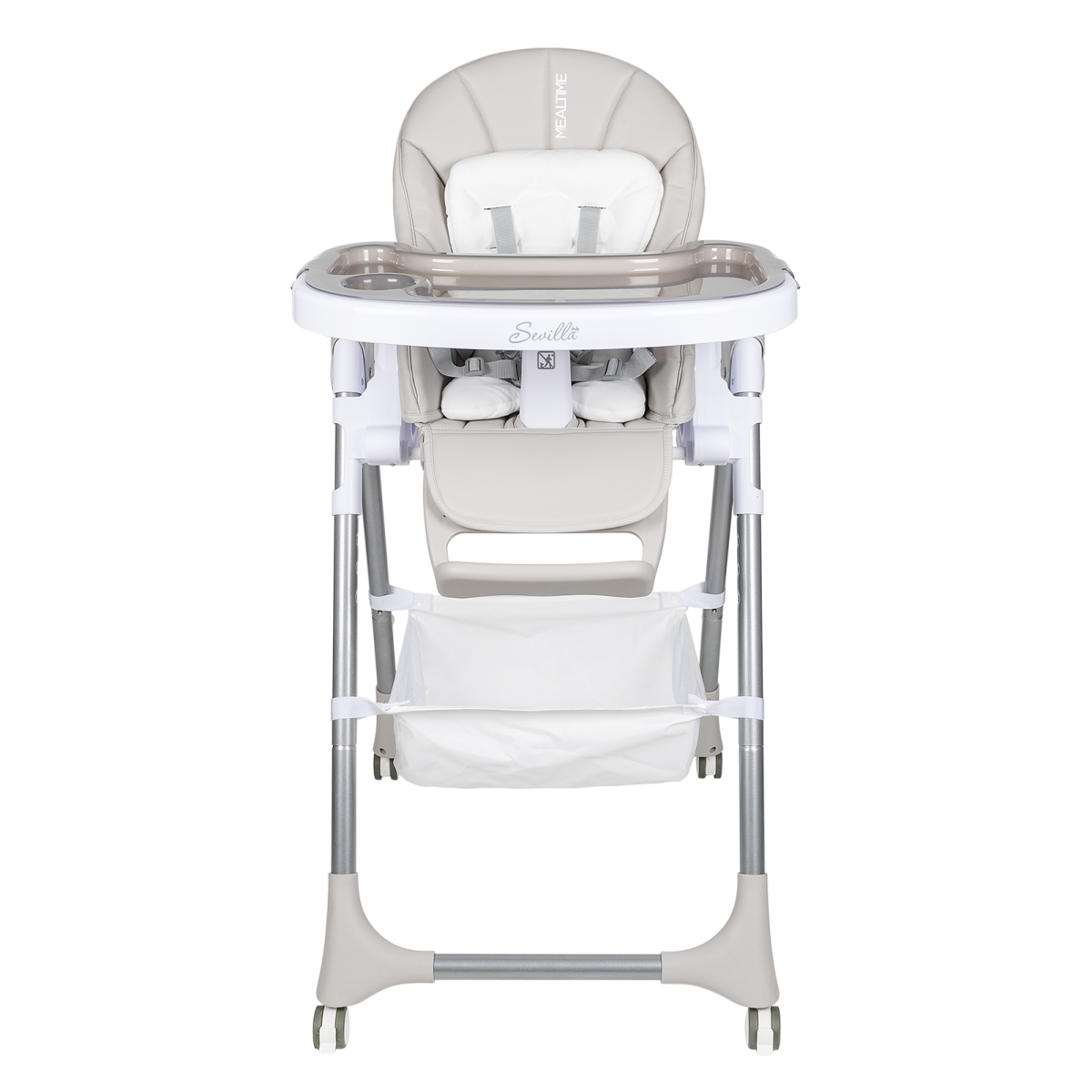 Стульчик для кормления Sevillababy Mealtime, Grey, серый
