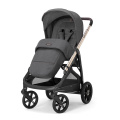 Коляска 3 в 1 Inglesina Aptica New с подставкой под люльку Stand Up, Velvet Grey