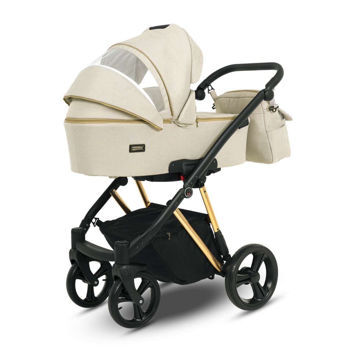 Коляска Camarelo Faro 2 в 1 светло-бежевый меланж