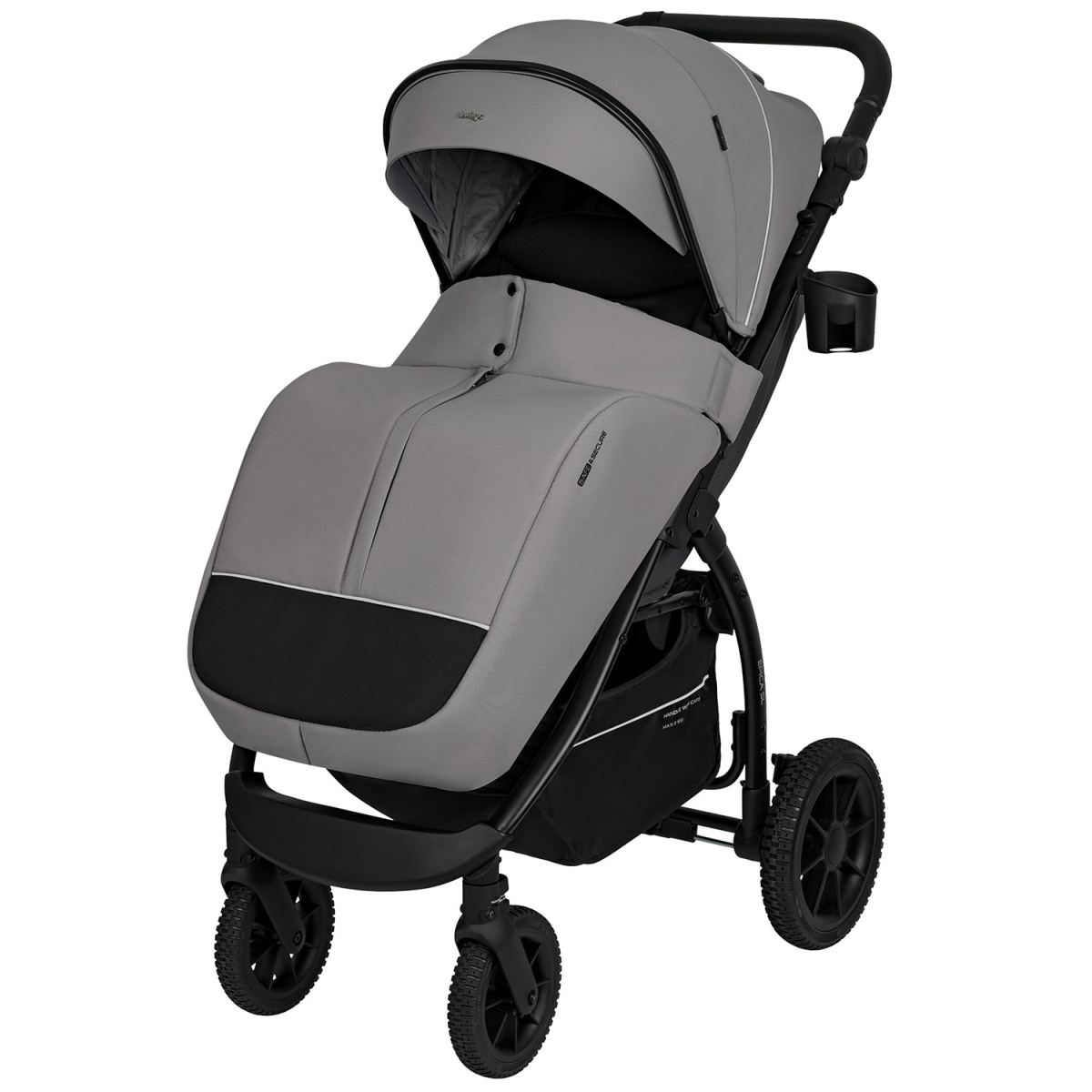 Коляска прогулочная Indigo EPICA SL, светло-серый