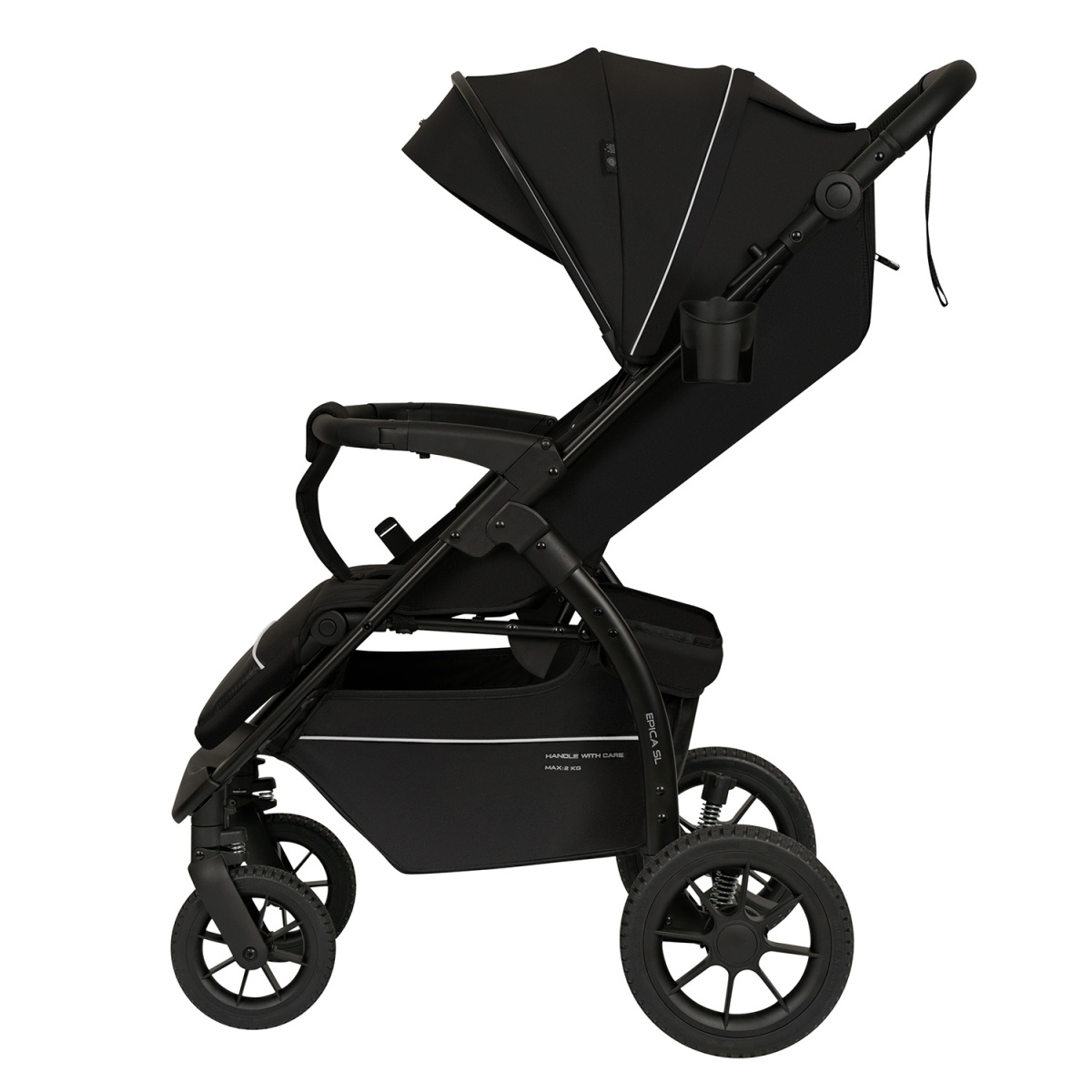Коляска прогулочная Indigo EPICA SL, черный