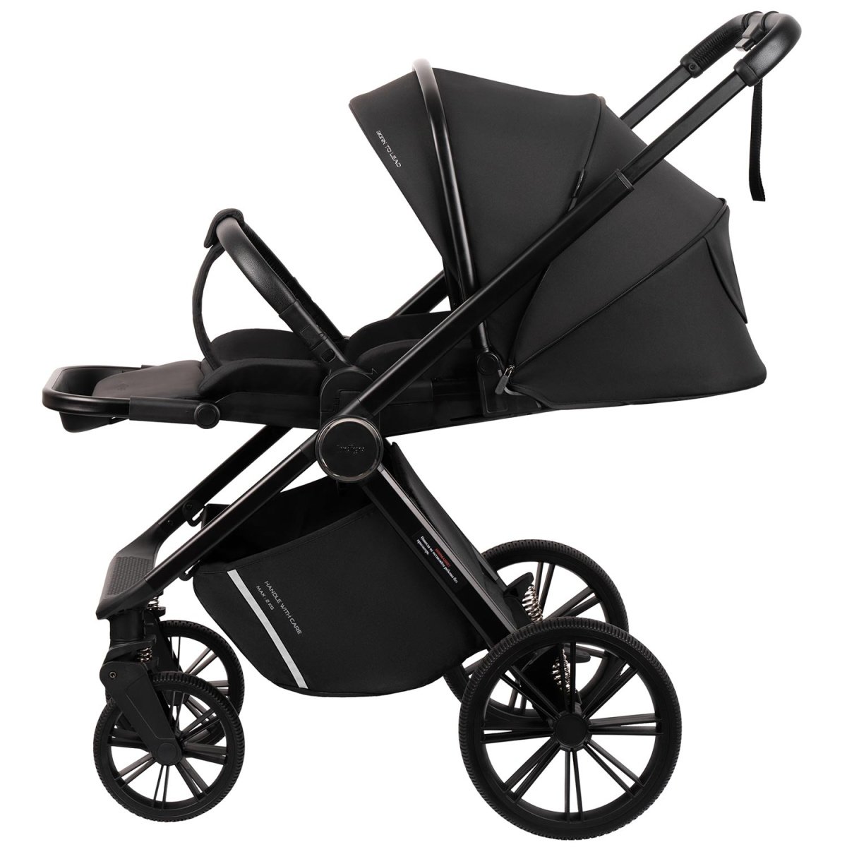 Коляска 2 в 1 Indigo STING черный